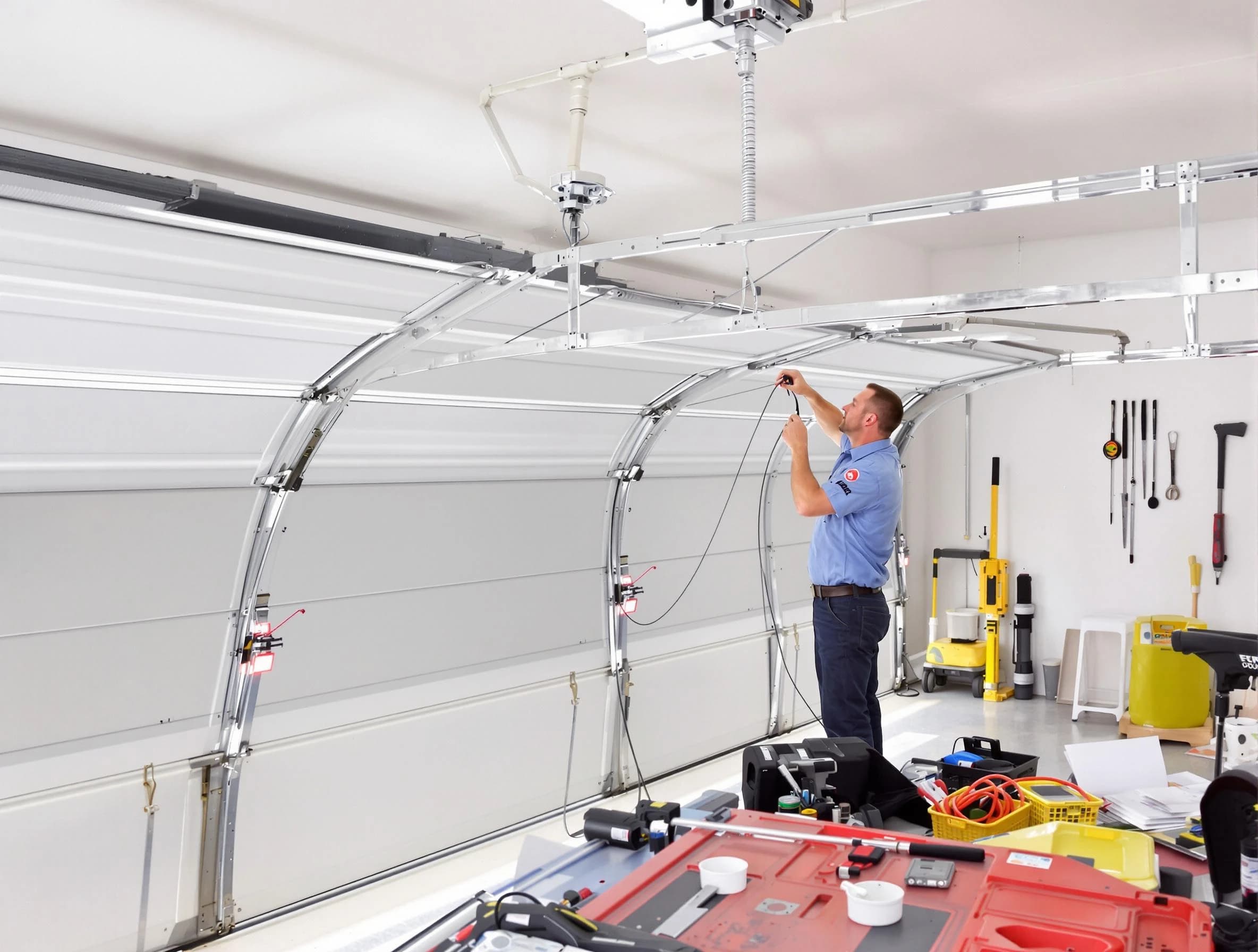 Garage door cable repair service by Fruit Heights Garage Door Repair in Fruit Heights