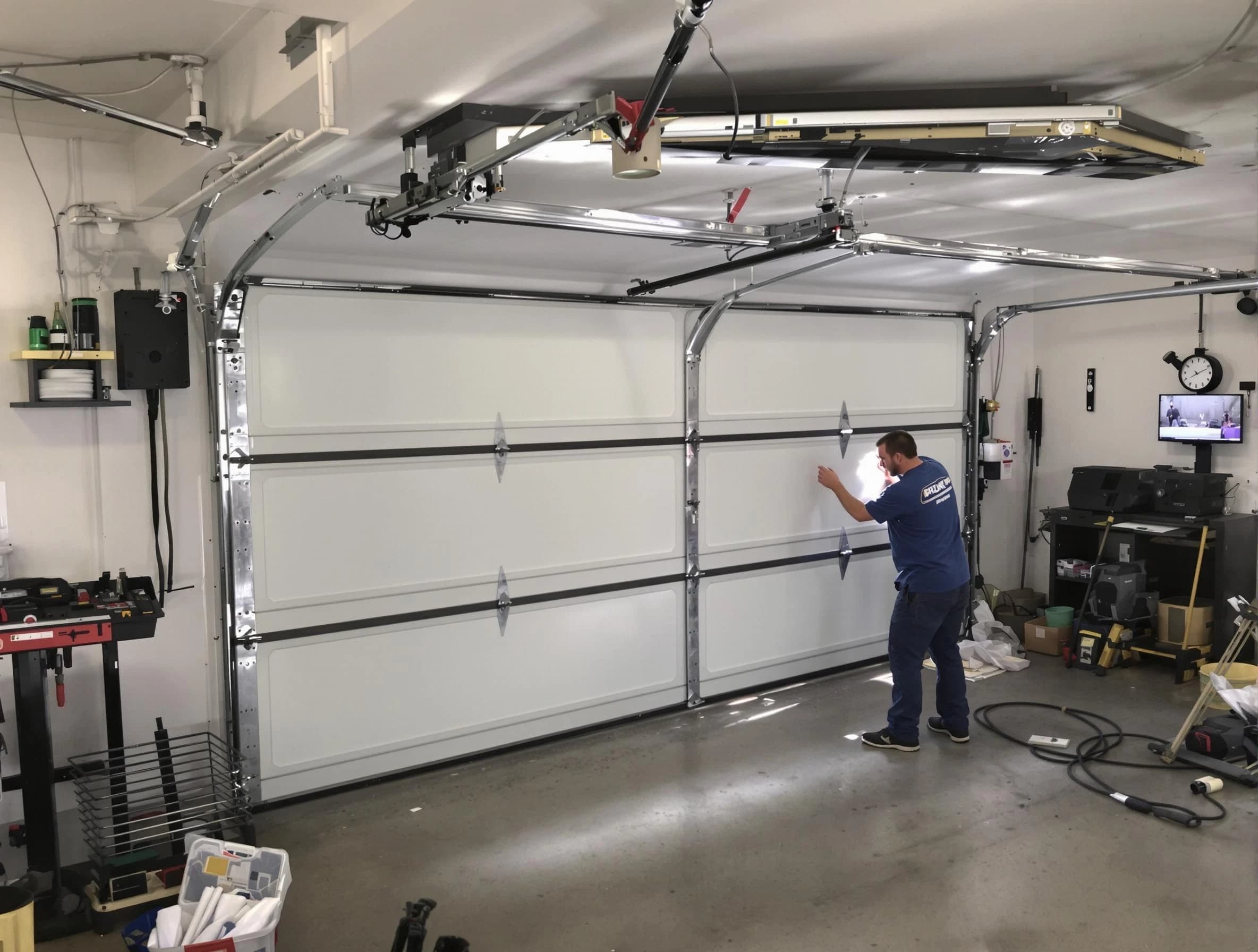 Professional garage door repair service by Fruit Heights Garage Door Repair in Fruit Heights