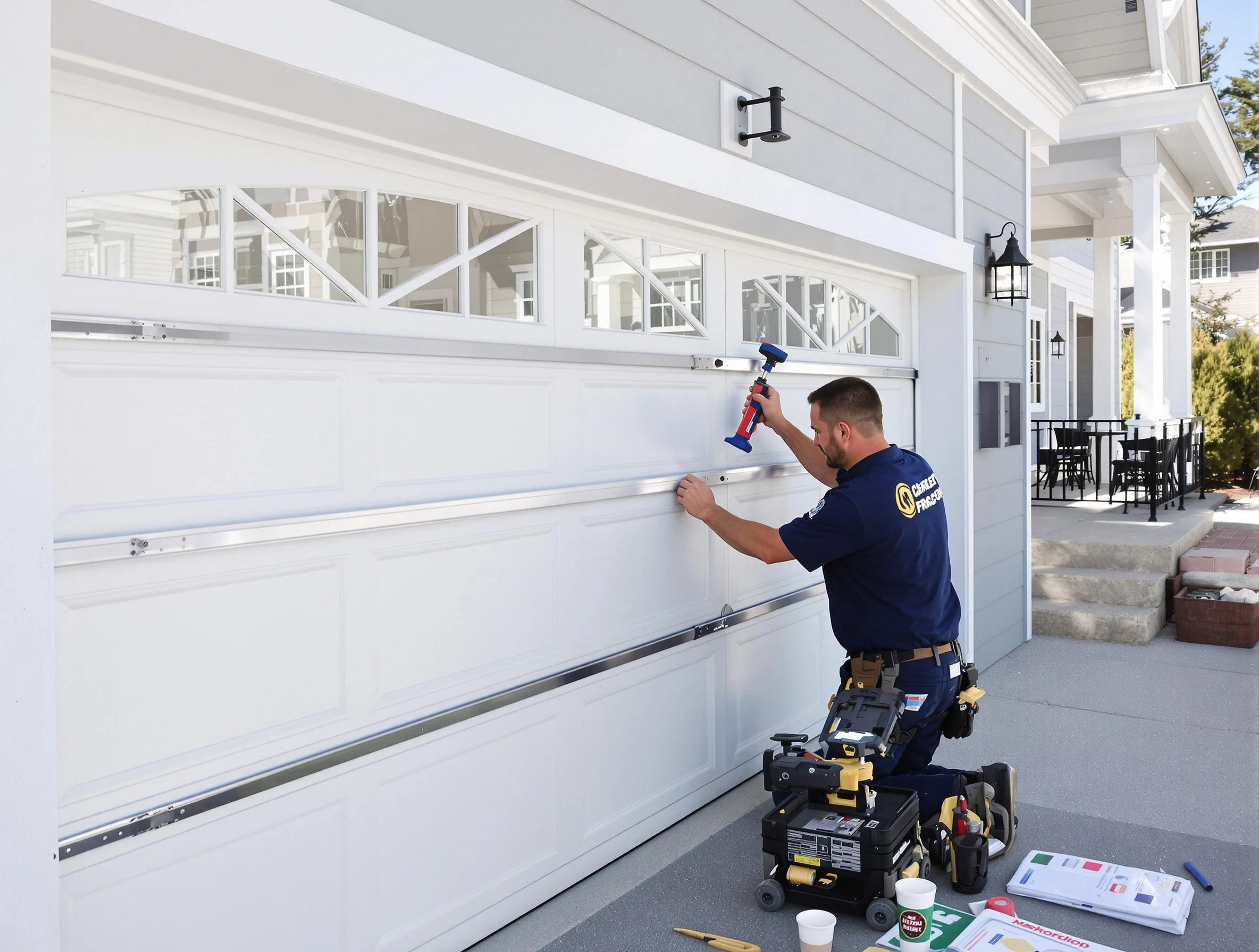 Professional garage door installation by Fruit Heights Garage Door Repair in Fruit Heights