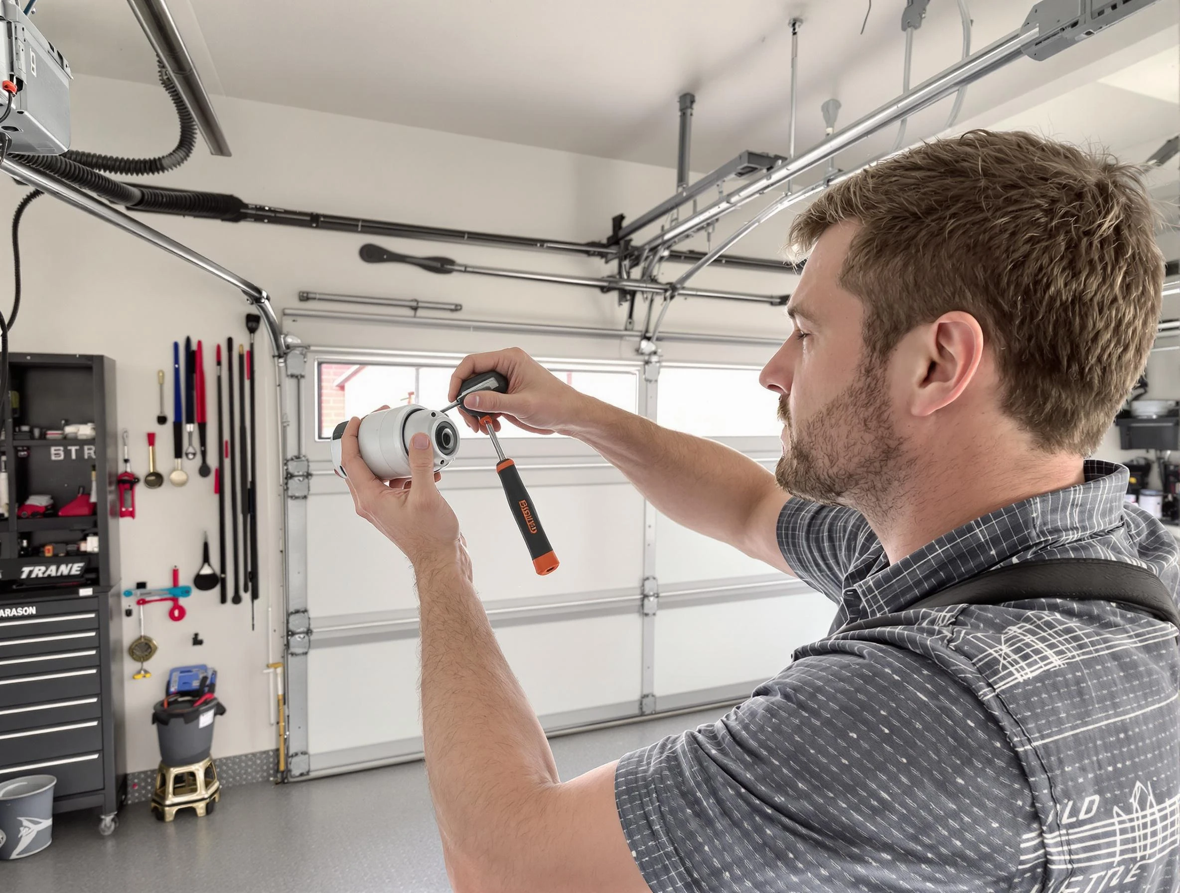 Garage door opener repair service by Fruit Heights Garage Door Repair in Fruit Heights